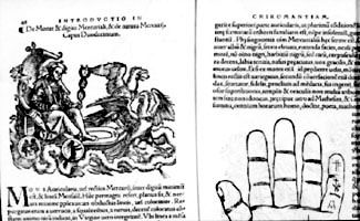 Cap. XII, S. 48 - 49: Mons Mercurij / Orfinger