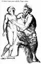 Della Porta: Venus und Satyr.