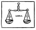 Della Porta: Libra (Waage)