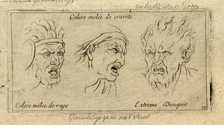 Le Clerc, Caractere des Passions nach Le Brun, Taf. 14