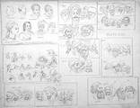 "Pl. XIII.: Abissinier, Egypter, Muhamedaner und daselbst wohnende Araber etc.".