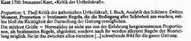 Kant 1790, Bibliographie